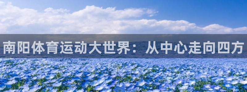 MK体育官网下载软件：南阳体育运动大世界：从中心走向