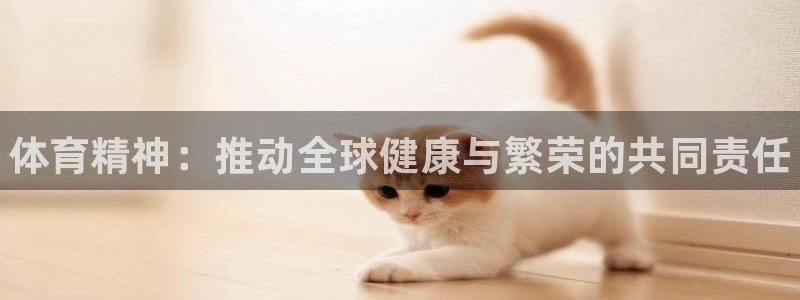 注册MK体育官方正版app：体育精神：推动全球健康与