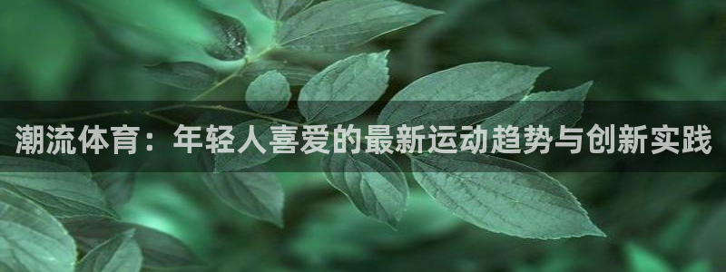 MK体育官方正版app娱乐40996：潮流体育：年轻人喜爱的